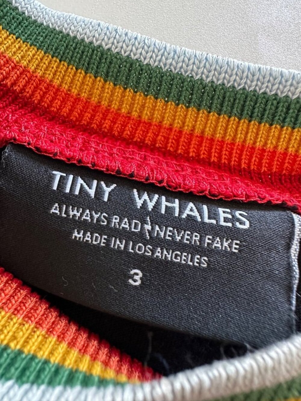 Tiny Whales Toddler Sz 3 Black Love You Mother Crew Neck Tee Boho Hippie - Picture 4 of 6